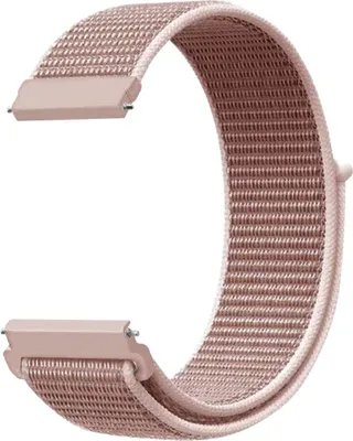 Produktbild von Smartwatch Armband Armbänder 20 / 22 mm für Samsung Galaxy LG Watch Honor Garmin, Farbe:Pink, Stegbreite:20 mm