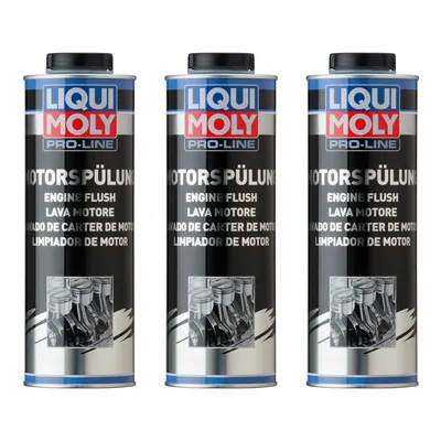 Produktbild von LIQUI MOLY 3x ProLine Motorspülung 1L Motoröl Additiv für Diesel/-Benzin-Motoren