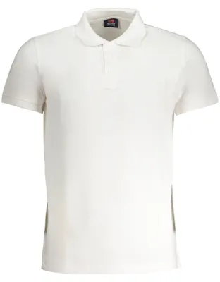 Zdjęcie produktu dla Norwegen 1963 Weisses Kurzarm-Poloshirt Für Herren