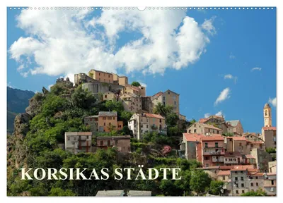 Produktbild von Korsikas Städte (Wandkalender 2027 DIN A2 quer), CALVENDO Monatskalender