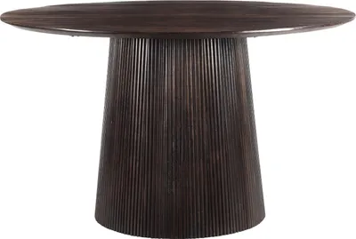 Produktbild von Livingfurn - Esstisch Salvator Walnuss 130cm - Mangoholz