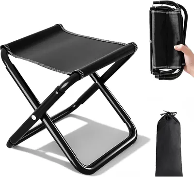 Obrázok produktu pre Skladacia kempingová stolička, 200 kg, 30 x 30 x 30 cm, pre rybolov