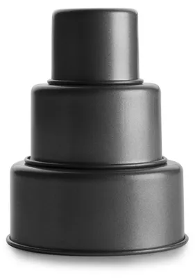 Image de Ibili 827400, Moule à gâteau, rond, noir