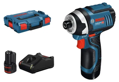 Zdjęcie produktu dla Bosch GDR 10.8 LI Professional 2 x 2,0 Ah z L-Boxx