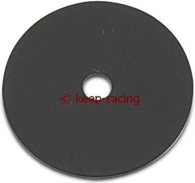 Produktbild von Unterlegscheibe für Sitze/Sitzhalter, Aluminium, 60 x 8 x 2mm, eloxiert, Farbe:schwarz