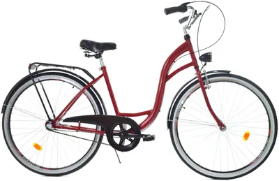 Zdjęcie produktu dla Rower Dallas City 28" 3spd - czerwony z czarnym