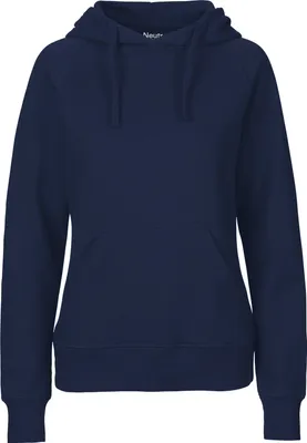Produktbild von Neutral O83101 | Damen Hoodie / Kaputzenpulli / 100% Fairtrade-Baumwolle - Farbe: Navy - Größe: XL
