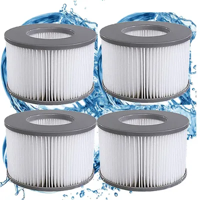 Produktbild von 4x Filter, Filterkartusche für Whirlpool, Mspa Filterkartusche kompatibel mit MSpa Modelle ab 2020