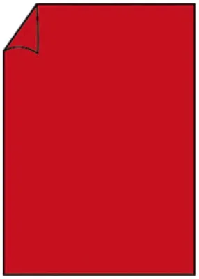 Produktbild von Rössler Papier 220701526 Coloretti Briefbogen - A4, 80g, 10 Blatt, mohn