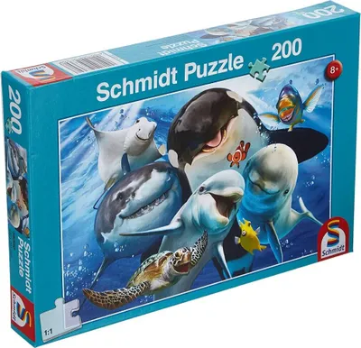 Produktbild von SCHMIDT Puzzle Unterwasserfreunde 200 Teile