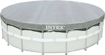 Produktbild von INTEX Poolabdeckung Deluxe Rund 549 cm 28041