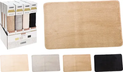Immagine prodotto di tappetino da bagno 45x75cm in microfibra colori misti