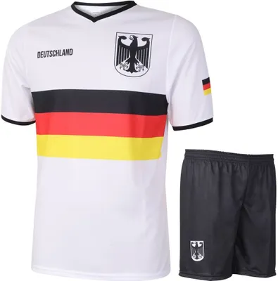 Obrázek produktu pro Sada fotbalových triček Germany Home - Vlajka - Děti a dospělí - XL