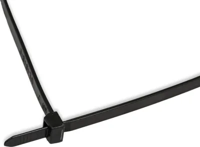 Produktbild von Kabelbinder aus PA für Styroporsteine | 1200 x 9 mm | Schwarz