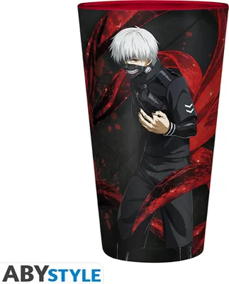 Produktbild von TOKYO GHOUL - Large Glass - - Kaneki & Mask - box*