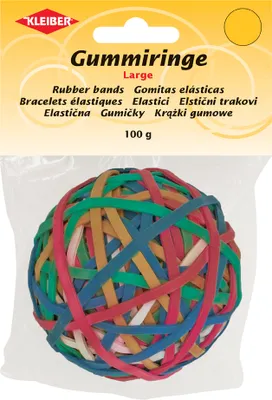 Immagine prodotto di KLEIBER 52417 Palla con elastico KLEIBER, colori assortiti