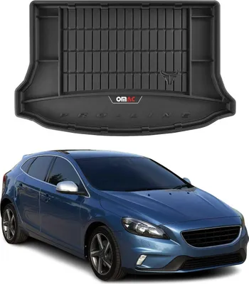 Image de Tapis de Coffre pour Volvo V40 2012-2019 TPE Noir