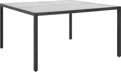 Immagine prodotto di Tavolo da pranzo da giardino in acciaio 130 x 72 x 130 cm antracite