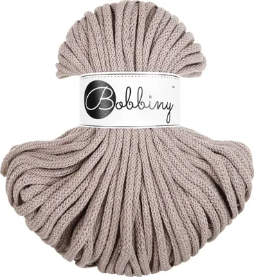 Zdjęcie produktu dla Bobbiny Premium 5 mm 50 m Pearl Sznurek