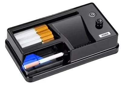 Obrázok produktu pre Elektrický stroj na plnenie cigarety, automatický prevádzkový režim, kompaktný dizajn, čierna farba, infračervené ovládanie