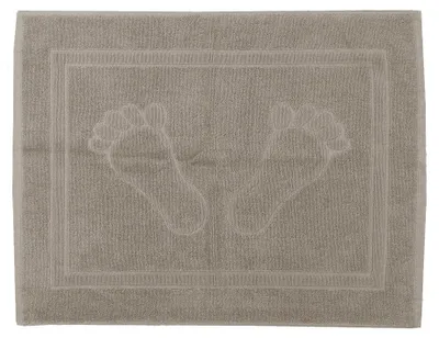 Produktbild von Frottier Duschvorleger Badematte Duschmatte Badvorleger 50x70 cm hochwertig uni einfarbig Füße