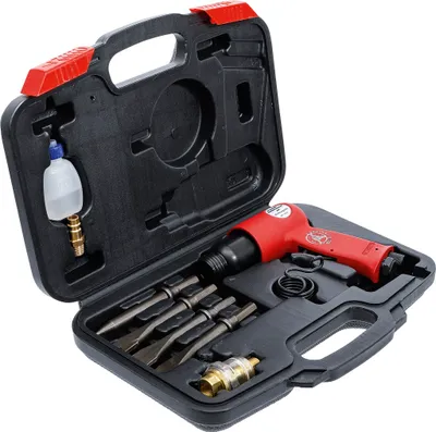 Produktbild von KRAFTMANN 3213 Druckluft-Meisselhammer-Satz, 8-tlg.
