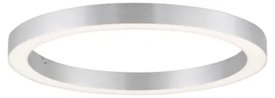 Immagine prodotto di Plafoniera LED rotonda con telecomando PURE-LINES grigio-bianca 30W Tonalità di bianco 3300 lm metallo dim.: 3,9 x 50 x 50 cm IP20 Paul Neuhaus