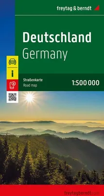 Obrázek produktu pro Německo, silniční mapa 1:500 000, freytag & berndt