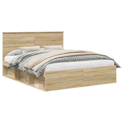 Obrázek produktu pro vidaXL Rám postele Sonoma 160 x 200 cm z masivního borovicového dřeva
