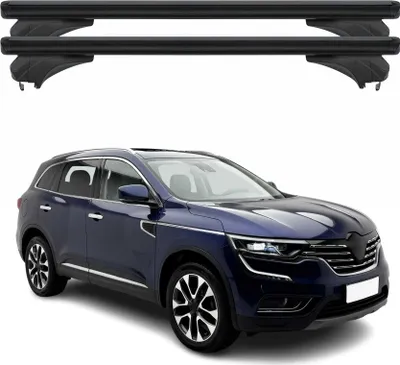 Produktbild von Menabo Dachträger Grundtäger für Renault Koleos II 2017-2024 Alu Schwarz 2 tlg