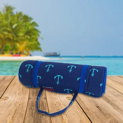 Zdjęcie produktu dla Szezlong plażowy w rolce CATS niebieski