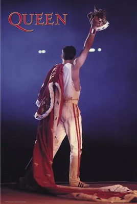 Obrázek produktu pro Queen – Crown – Freddie Mercury: Bohemian Rhapsody – Plakát 61 x 91,5 cm