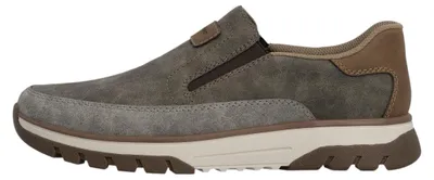 Imagen del producto de Zapatos de hombre Rieker, tipo pantufla, color marrón, para uso casual