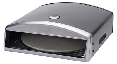 Produktbild von Char-Broil 140126, Pizzaofenaufsatz, Schwarz, Metallisch, Edelstahl, Stein, 410 mm, 422 mm, 145 mm