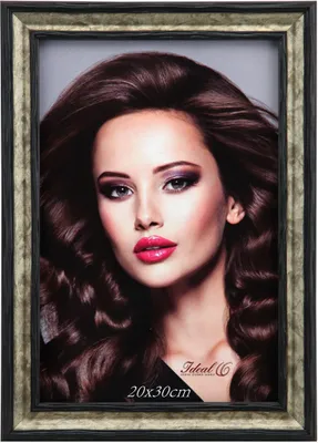 Produktbild von Twisty Kunststoff Bilderrahmen antiker klassischer Foto Rahmen fotorahmen Vintage Collage Picture Frame - Farbe: Silber | Format: 15x20