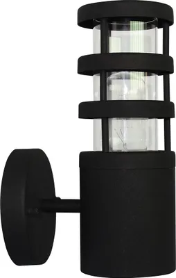 Obrázok produktu pre Vonkajšia nástenná lampa čierna E27 60W Hornbaek Elstead