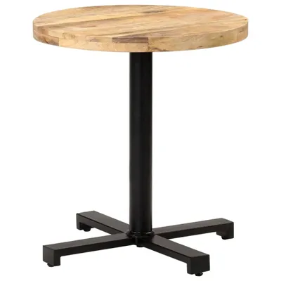 Obrázok produktu pre Bistro stolík okrúhly Ø70x75 cm surové mangovníkové drevo