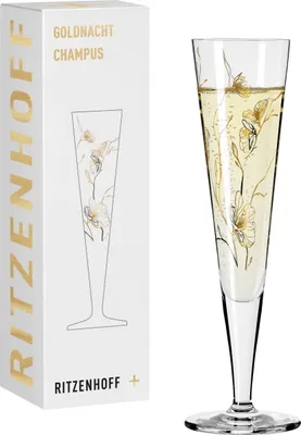 Produktbild von Goldnacht Champagnerglas #7 Von Marvin Benzoni