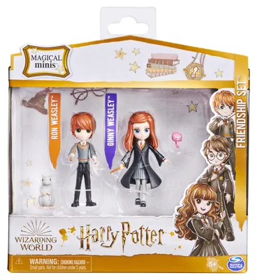 Immagine prodotto di Spin Master HARRY POTTER TROPPO AMICI RON GINNY ARNOLD E L'UCCELLINO