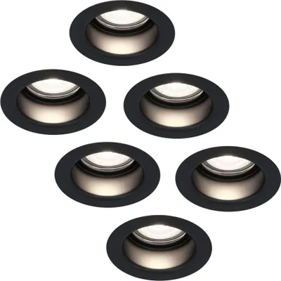 Produktbild von hoftronic LED Einbaustrahler 3,8W 270 Lumen 6000K Schwarz IP65