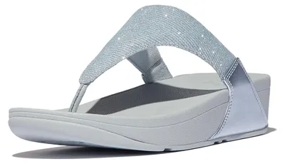 Produktbild von FITFLOP FitFlop Lulu Shimmerlux Toe-Post Sandals BLAU 40