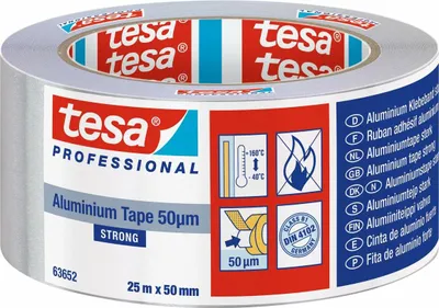 Obrázok produktu pre TESA HLINÍKOVÁ PÁSKA 25m x 50mm