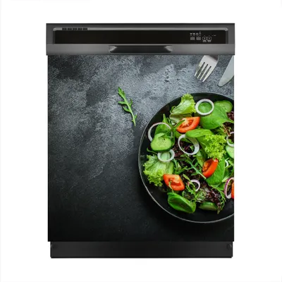 Produktbild von Magnete Dekorative 60x60 cm Küche Magnetmatte Spülmaschine - Salat Tomate Gurke