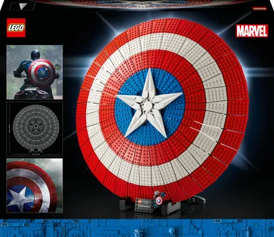 Produktbild von LEGO® Marvel 76262 Štít Kapitána Ameriky