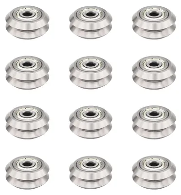 12er-Set V-Nut Räder mit 625ZZ Lagern für 3D-Drucker