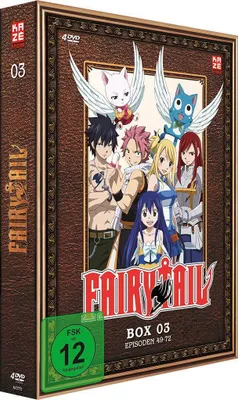 Produktbild von Fairy Tail - TV-Serie - DVD Box 3 (Episoden 49-72) (4 DVDs)