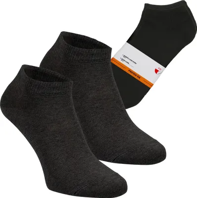 Produktbild von Baumwollsocken 4 Paar 39-44 Damenfusssocken Herrenfusssocken Schwarz