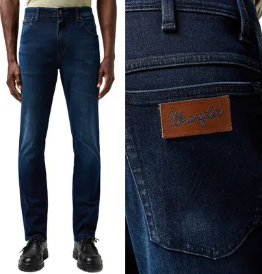 Immagine prodotto di WRANGLER, Jeanshosen, Slim fit, TEXAS SLIM, W34 L34, Blau, Jeans, baggyjeans, buggy