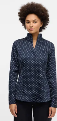 Produktbild von Eterna Damen Satinbluse 4067159449438, 4067159449452, 4067159449469 ETE-7483 marine 40