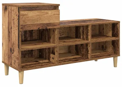 Obrázek produktu pro vidaXL Botník z regenerovaného dřeva 102 x 36 x 60 cm materiál na bázi dřeva